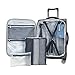Ricardo Beverly Hills Malibu Bay 3.0 Softside, 4 Wheel Spinner, Lightweight Suitcase, Unisex, Stylish, Gray, Carry-On 20-Inch