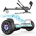 SISIGAD All-terrain Hoverboard 8.5 inches, Hoverboards with Go-Kart, Bluetooth,For Children and Adults