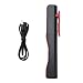 Produktbild Pocket Pen Arbeit Licht, Cob Led Usb Rechargeable Taschenlampe Portable Handheld Flutlicht Super Bright Notfall Leuchte mit drehbarem Clip für Auto, Wandern, arbeiten, Reisen, Camping