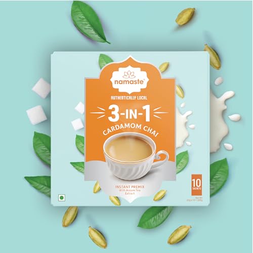 Namaste Chai Instant Tea Premix, Cardamom Chai | Value Pack
