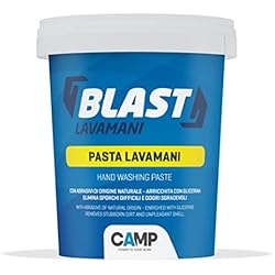 Camp BLAST Pasta Lavamanos con Abrasivos Maturales, con Aroma a Limón, 1000 ml