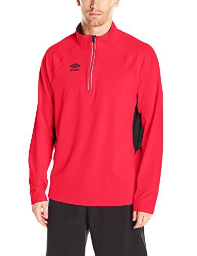 Amazon.co.jp: Umbroメンズオフフィールドジャケット M レッド