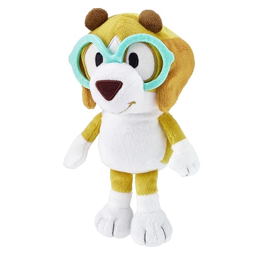 Image of Bluey and Friends Stuffed Plush Toy Choose from Muffin, Princess Muffin, Winton, Honey, Mackenzie, Snickers, or Coco Official Soft Toy Figure for Kids Ages 3+ (Honey)