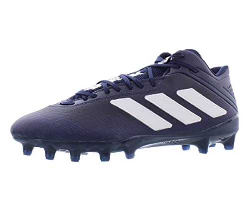 adidas Sm Freak Mid Men Shoes Size 10.5, Color: Navy/White/Silver