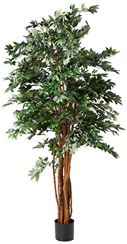 Nearly Natural 7.5ft. Lychee Silk Tree