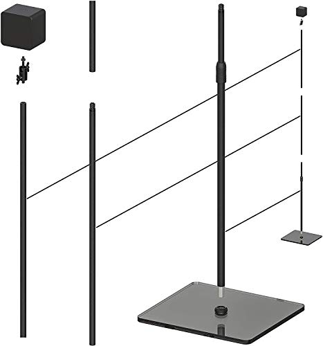 Skywin 2-Pack VR Sensor Stand - Compatible with HTC Vive & Oculus Rift - Adjustable Glass Floor Stand - Image 4