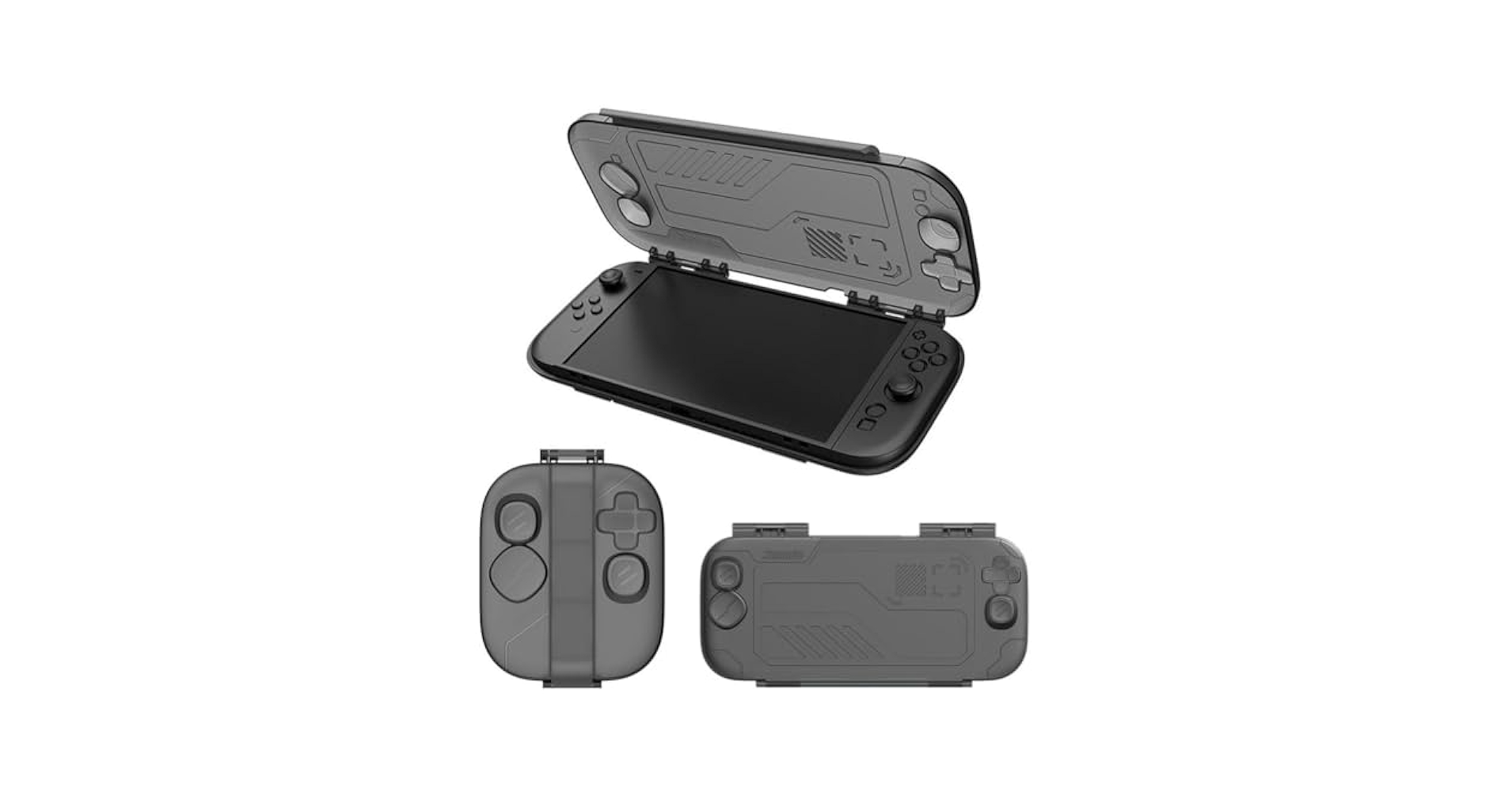 Nintendo Switch グレー極完備品　ケース付き Amazon.co.jp: Nintendo Switch 本体 (ニンテンドースイッチ