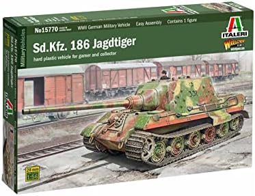 Italeri Tanque alemão destruidor pesado da Segunda Guerra Mundial...