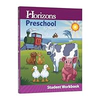 Horizons-Preschool For Threes Student Workbook [Paperback] [Jan 01, 2013] Preschool [Paperback] Preschool 0740329960 Book Cover