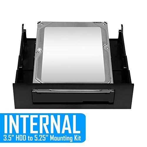 image for Kingwin SSD Hard Drive Mounting Kit Internal, Convert Any 3.5” Solid