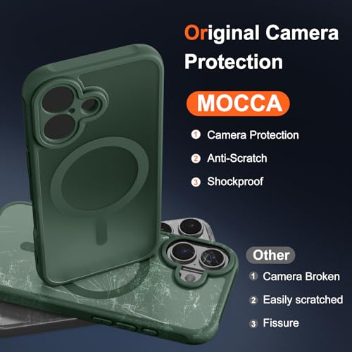 Image of MOCCA Magnetic Shockproof for iPhone 17 Case,Midnight Green