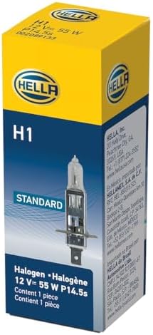 HELLA H1 Standard Halogen Bulb, 12 V, 55W image 3