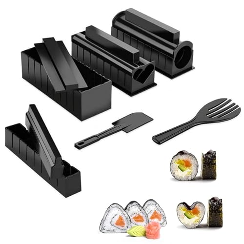Fabricante De Sushi Molde Japão Nigiri Arroz Bola Moldes 5 Rolos Não