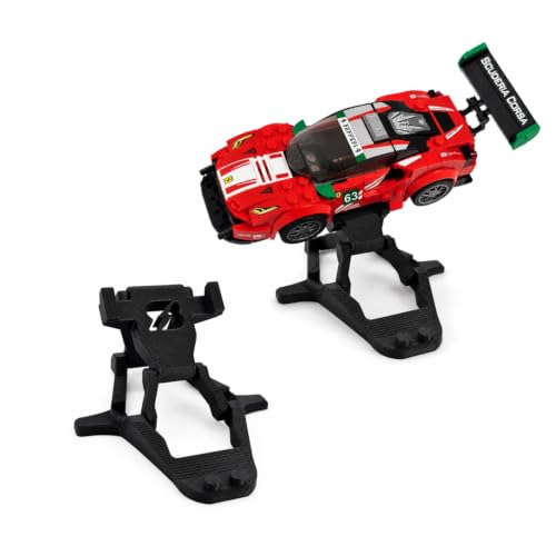 Image of 3 Pack Foldable Display Stand for Speed Champions F1 Building block Cars
