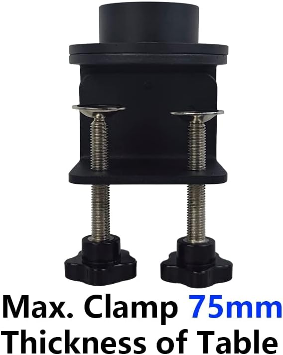 Miniatura 4 de Brazo articulado de microscopio de 32 y 0.984in, soporte de abrazadera universal giratorio, microscopio Trinocular estéreo, cámara HDMI,