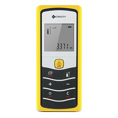 Etekcity Laser Distance Measurer Meter Tape, 50M/164-Feet