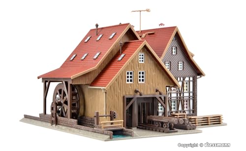 Vollmer 47713 maquette scierie Tonbach avec roue hydraulique échelle N