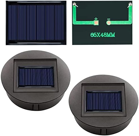 Mini panel słoneczny, 8 sztuk, 3 V, 0,3 W, 65 x 48 mm, ogniwa mikro-panelowe, kolektor słoneczny do energii słonecznej, majsterkowania, projektów naukowych - zabawek, ładowarka do akumulatora (8