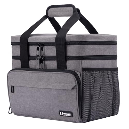 Small Travelling Bag For Men And Women, Double Layer Carry On Tote Bag Personal Item Bag For Accessory Organizer