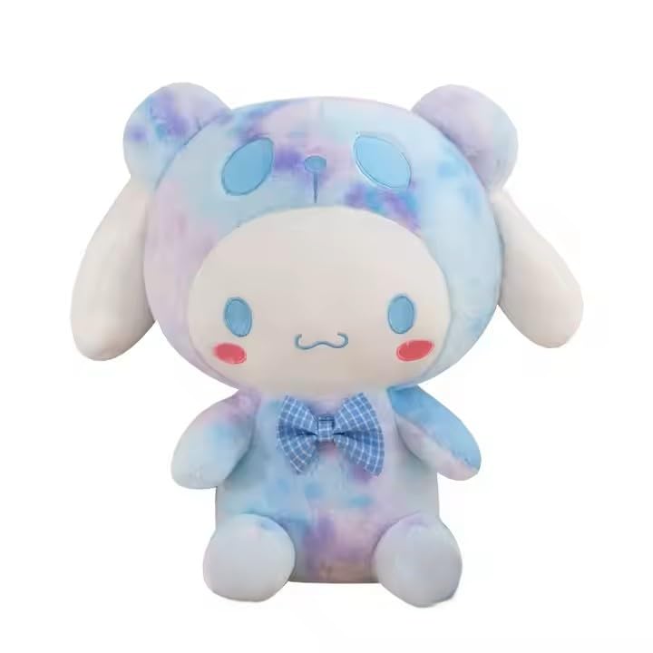 Image of kKurromi Melody Plush Toy 30 cm Stuffed Doll Soft Toys for Kids Girls and Boys Anime Girl Plush Dolls Ideal Gift for Girls and Boys (Blue and White) (Blue and White)