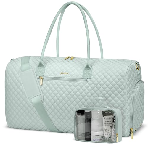 Sac de voyage femme pour avion avec compartiment chaussures idéal pour weekend et sport