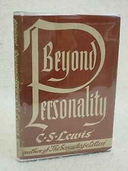 Hardcover C. S. Lewis BEYOND PERSONALITY 1948 The Macmillan Co., NY HC/DJ Book