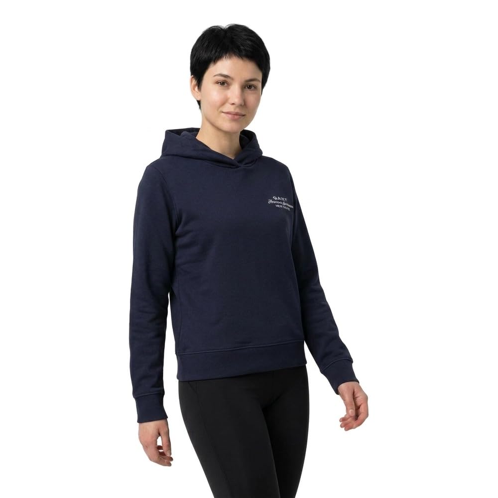 GANT Reg Graphic Print Hoodie Sudadera con Capucha Mujer