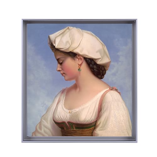 Image of CANFRAVAS Canvas Frame 16x24, DIY Metal Canvas Floating Frame, Canvas Floater Frame for 0.6 inch-0.9 inch Deep Canvas Painting (Grey,16 inchx24 inch)