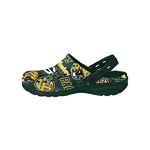 Image of FOCO Arizona Cardinals NFL Mens Historic Print Clog with Strap