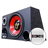 Kit caixa trio som falante 12 pol 800w pmpo + modulo taramps