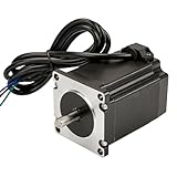 Nema 23 Stepper Motor 4.0A 2.0Nm 76mm Length with 8mm Shaft for CNC Mill Lathe Route
