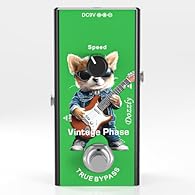 Easy to use: With just the single "speed" control knob-you can dial up that in-and-out of phase tone in no time! Noise Reduction: Experience unparalleled sound quality with our guitar pedals, featuring an advanced noise reduction system. Say goodbye ...