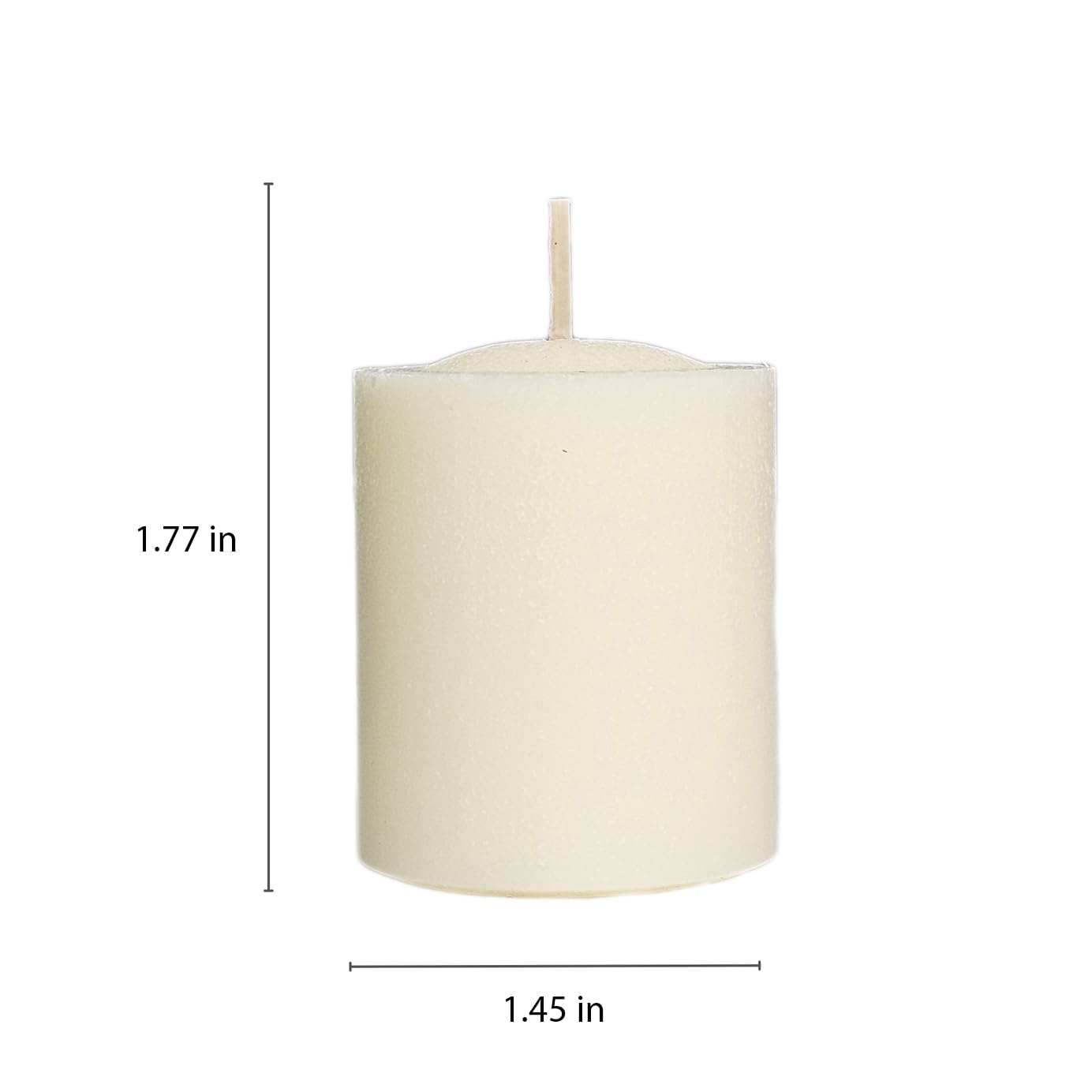 CW Studio Candele votive pressanti non profumate, lunghe ore, senza fumo e antigoccia, cera di alta qualità con stoppino in cotone, perfette per matrimoni, eventi, casa e decorazioni romantiche (36