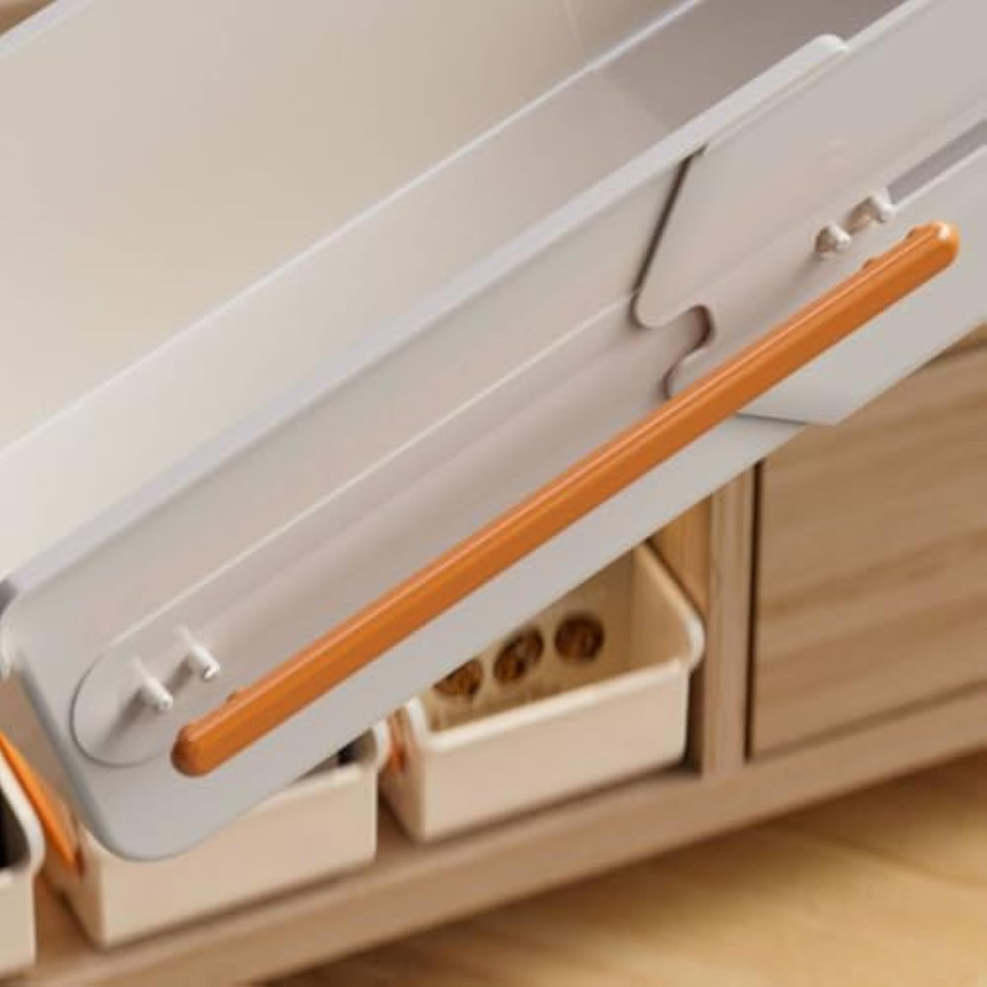 Extendable Storage Box, Easy Reach Retractable Drawer Organizer