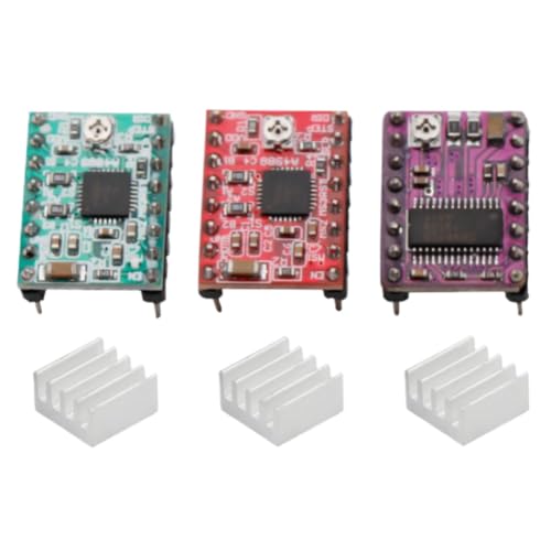 A4988 DRV8825 �X�e�b�s���O ���[�^�[ �h���C�o�[ ���W���[�� �q�[�g�V���N�t�� SKR V1.3 V1.4 GTR V1.0 MKS GEN V1.4 �ƌ݊�������(10pcs)