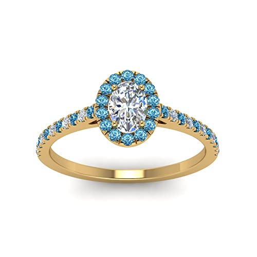 Anillo ovalado chapado en oro ideal para cenas y bodas 2