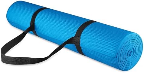 BalanceFrom GoYoga - Esterilla de yoga multiusos de alta densidad...
