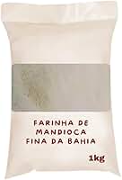 Farinha de Mandioca Fina da Bahia, Premium, Embalagem 1kg
