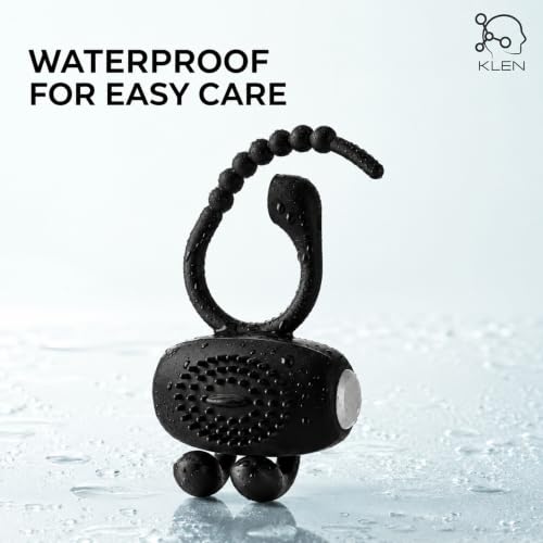 Image of KLEN Body Massager Machine Personal For Men, Battery Operated Ring, Black