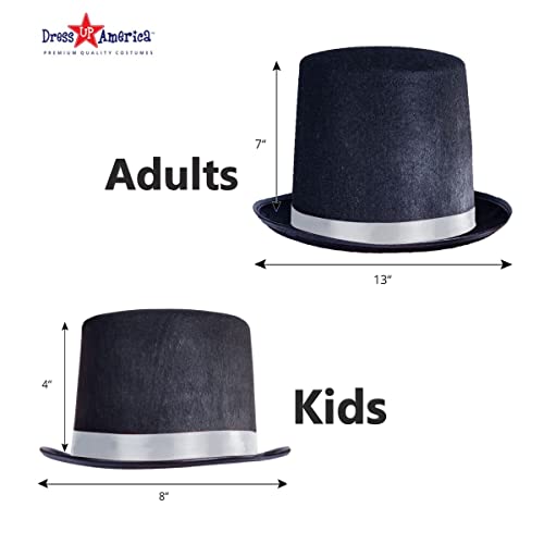Dress Up America 465-S Top Hats For Kids And Adults thumb #2