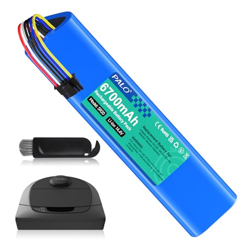 Palogreen 6700mAh Batterie de Rechange pour Robot Aspirateur Neato Botvac Connected D7, Botvac D5 D5+, Botvac D6, Botvac D3 D3+, Neato D301 D303 D502 D503 D701 D702 D703...