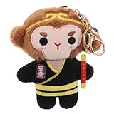 SUPVOX Muñeca de Peluche Goku Negra Juguete Adorable para Niñas Decoración de Hogar Almohada de Felpa para Colección Infantil