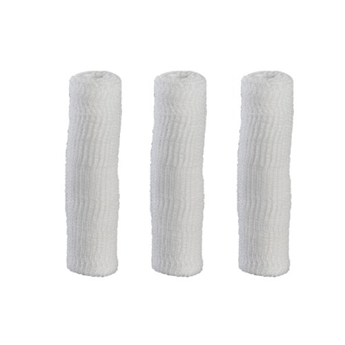 3 PZ BENDA DI GARZA ORLATA cm 10 x 5 m IDROFILA GARZATA - bende orlate