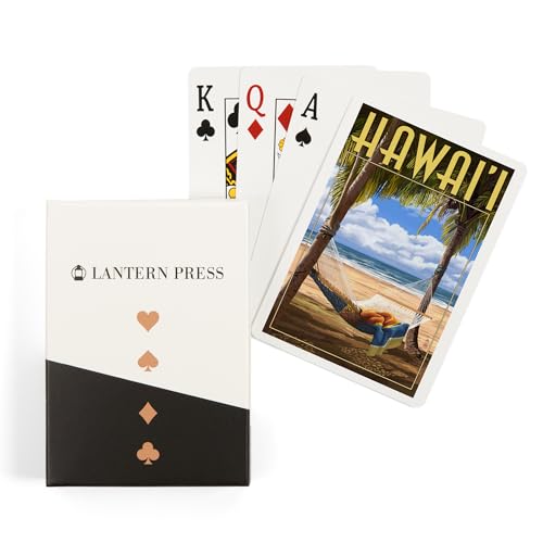 Lantern Press Hawaii, Naipes Poker 52 Cartas
