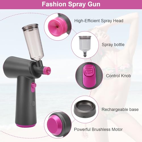 Varipowder Spray Tan Machine, Portable Spray Tanning Gun Machine With Brushless Motor thumb #2