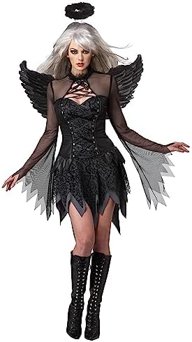Plus Size Women's Sultry Fallen Angel Costume 2X-Large
