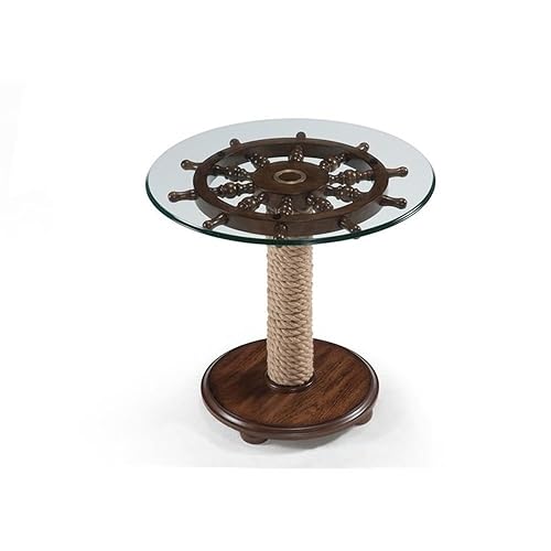 Magnussen T2214 Beaufort Wood Round Accent Table