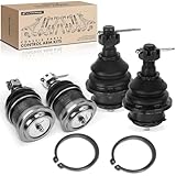 A-Premium Set of 4, Front Upper & Lower Ball Joint Kit, Compatible with Ford F-150 1997-2003, F-150 Heritage 2004, F-250 1997-1999, Expedition 1997-2002, Lincoln Navigator 1998-2002, Blackwood 2002