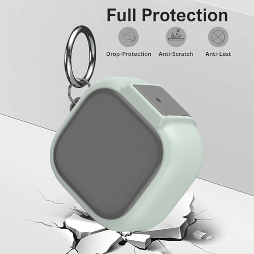 Image of Oboe Aegis Case 'Compatible with' Samsung Galaxy Buds 4 & 4 Pro Case with Phone Stand & Keyring (Mint Green) [Buds & ChargingCase NOT Included]