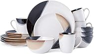 Gourmet Basics by Mikasa Caden 16-Piece Dinnerware Set, Service for 4 - ,Assorted